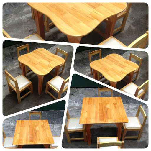 đồ gỗ mầm non