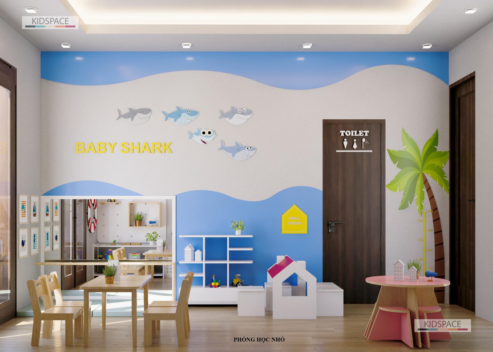 Thiết kế nội thất trường mầm non ATLANTIC