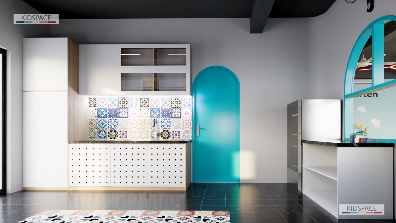 5 mẫu thiết kế bếp ăn trường mầm non chuẩn đẹp không thể bỏ qua