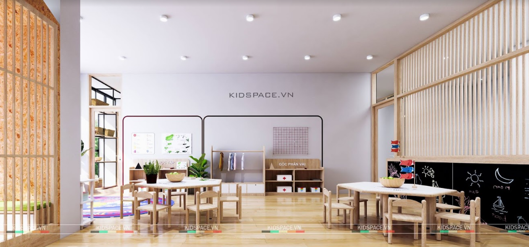 3 phong cách thiết kế nội thất mầm non Montessori sáng tạo không thể từ chối