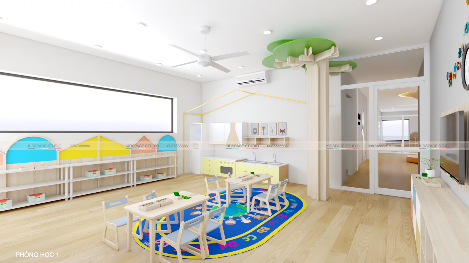 Tạo môi trường giáo dục Montessori cho trẻ mầm non