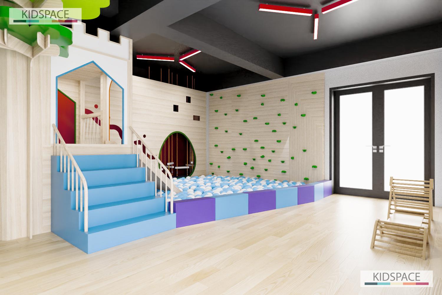 Thiết kế nội thất trường mầm non Hoa Sữa