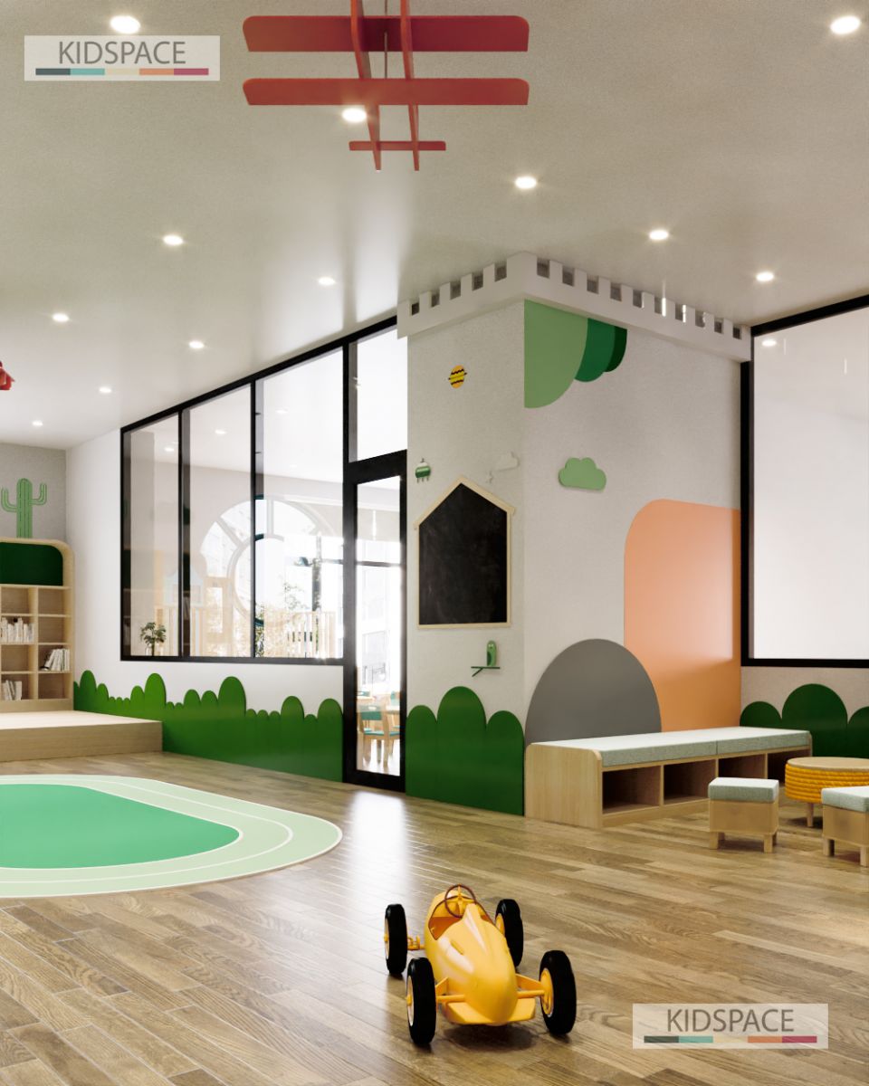Những đòi hỏi quan trọng trong thiết kế nội thất mầm non bạn cần biết