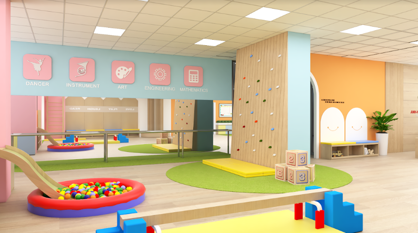 5 phong cách thiết kế nội thất trường mầm non không thể bỏ qua