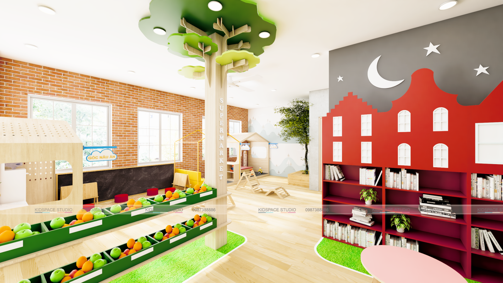 5 phong cách thiết kế nội thất trường mầm non không thể bỏ qua