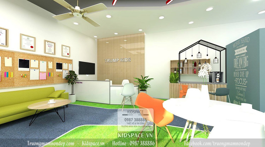4 mẫu thiết kế nội thất trường mầm non Montessori bạn nên tham khảo