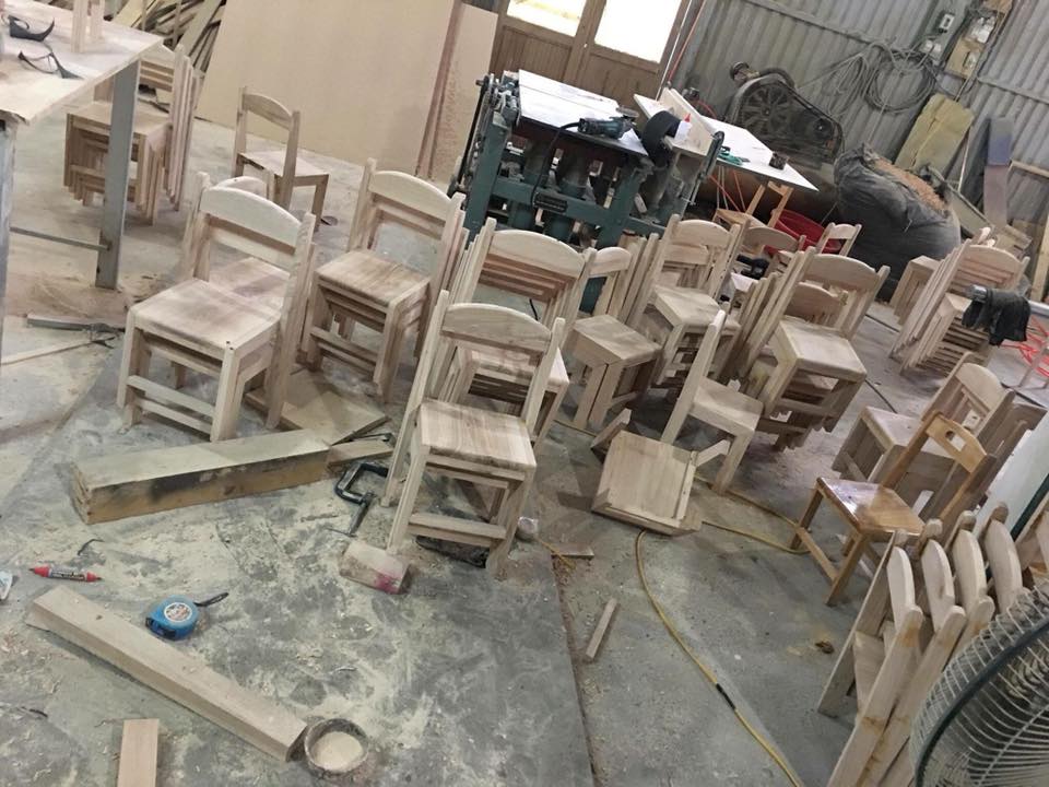 K&iacute;ch thước ghế trường mầm non chuẩn