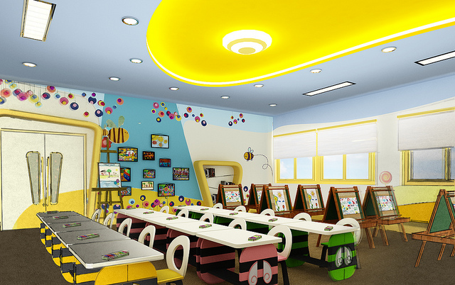Thiết kế nội thất trường mầm non