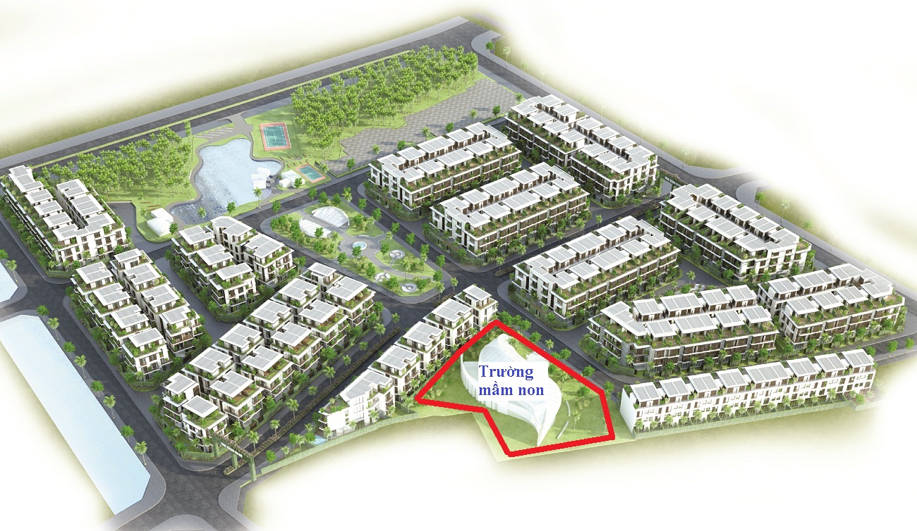 Vị tr&iacute; trường mầm non