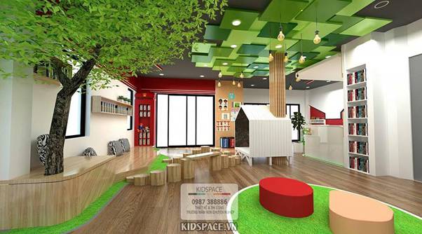 Thiết kế trường học mầm non doremi