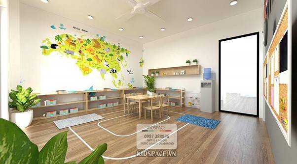 Thiết kế trường mầm non tư thục doremi