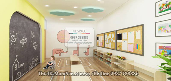 5 &yacute; tưởng thiết kế nội thất mầm non