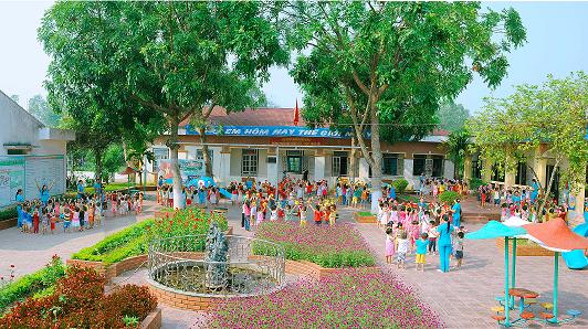 Kinh nghiệm x&acirc;y dựng mầm non chuẩn quốc gia