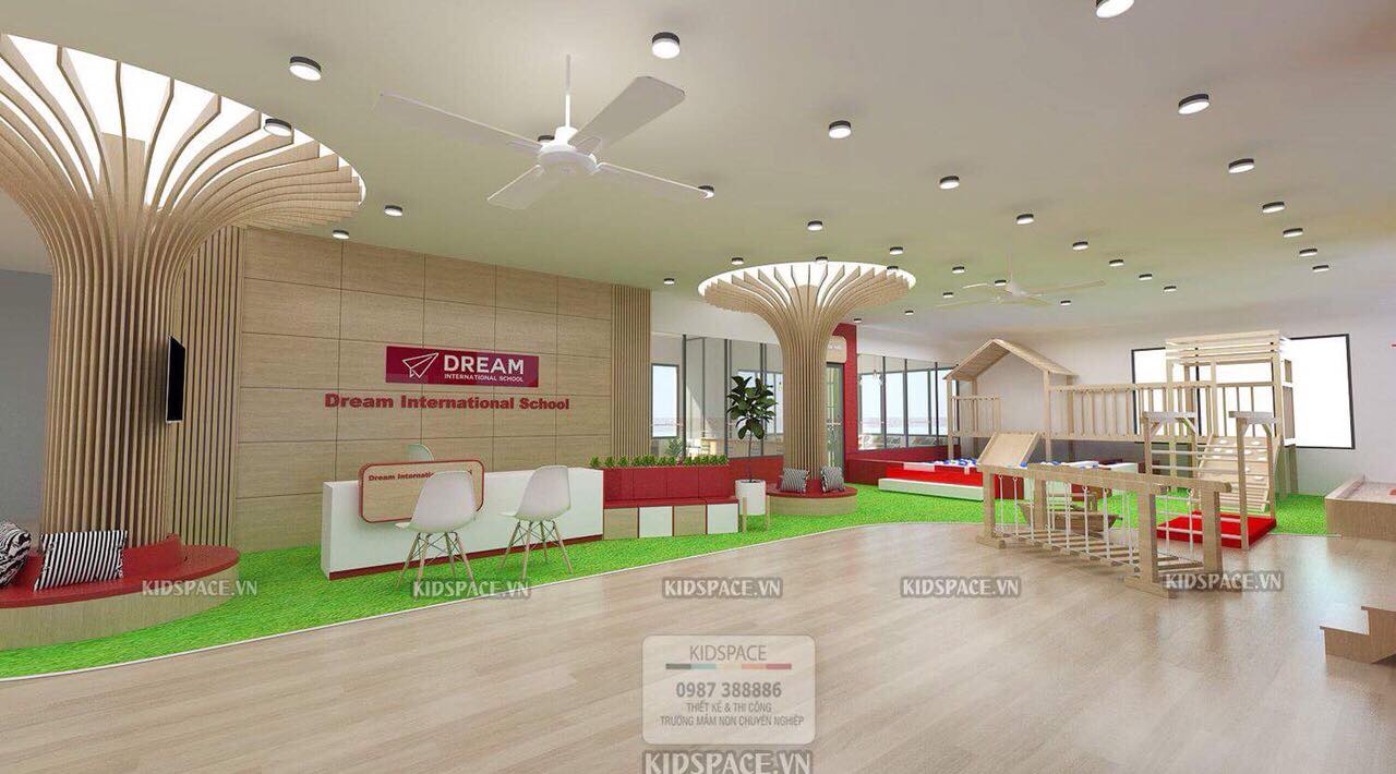 Thiết kế mầm non đẹp