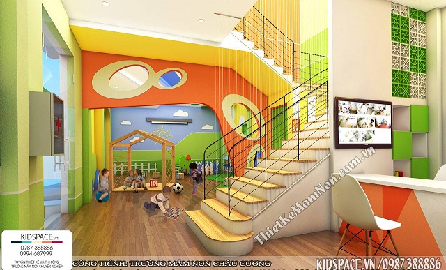 Thiết kế mầm non đẹp