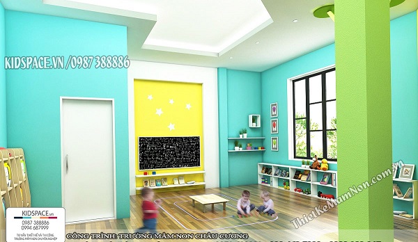 Thiết kế mầm non đẹp