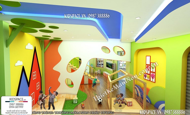 Thiết kế mầm non đẹp