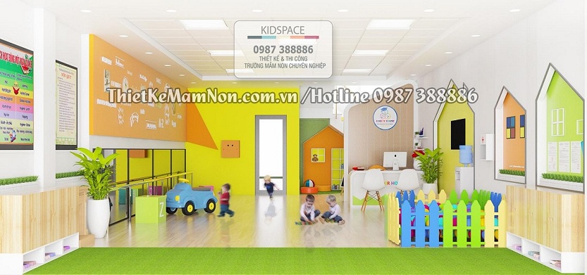 &yacute; tưởng thiết kế mầm non 4