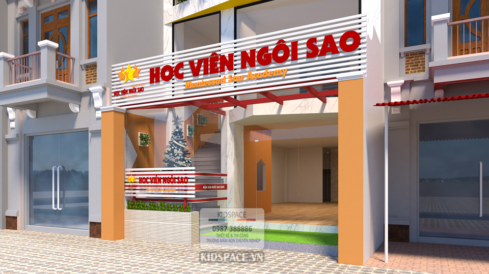 thiết kế mầm non montessori